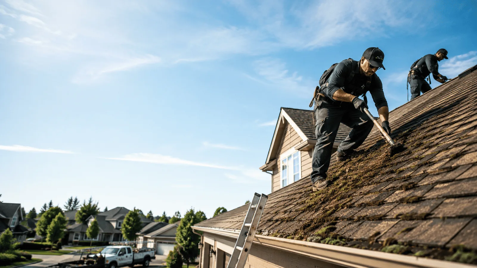 Roof Moss Removal in Wilson, OK near me